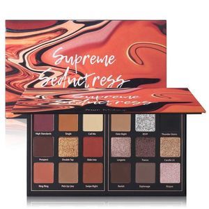 Prism Makeup Matte Pro 18 Colors Pigmented Shimmer Glitter  Eyeshadow Palette